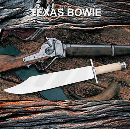 Cuchillo Texas Bowie - Coltello da caccia Bowie
